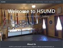 Tablet Screenshot of hsumd.org